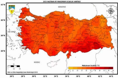 Maksimum sıcaklık 1.7 derece arttı; Senirkent’te 0, Cizre’de 42.5 derece ölçüldü