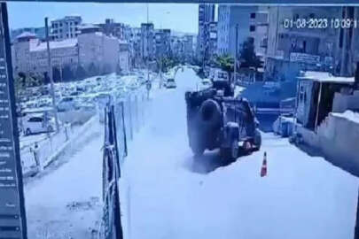 Şanlıurfa’da zırhlı polis aracı devrildi: 1 şehit (2)