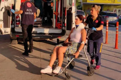 Seyir halindeki otomobil, önünde yavaşlayan cipe çarptı: 5 yaralı