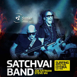 SatchVai Band, İstanbul'da sahne alacak