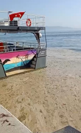 Marmara’nın turistik körfezi müsilajla kaplandı