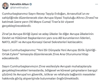 Cumhurbaşkanı Erdoğan, Arnavutluk'a ziyaret gerçekleştirecek