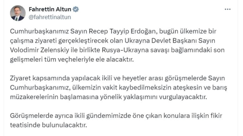 Ukrayna Devlet Başkanı Zelenskiy, Ankara'da