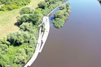 Marmara'da müsilajla mücadele edecek 'yüzer bitki adaları' projesi Bursa'da hayata geçirildi