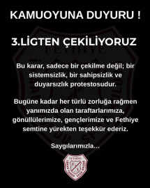 TFF 3'üncü Lig'e çıkan Bursa temsilcisi, ligden çekilme kararı aldı