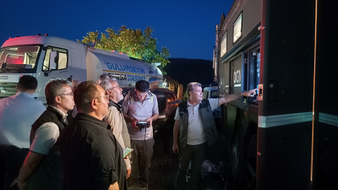 Bursa'da orman yangını (9)