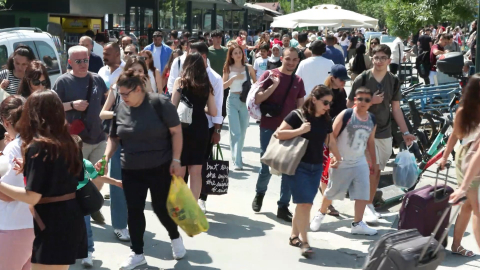 İstanbul - Bostancı İskelesi'nde bayram yoğunluğu