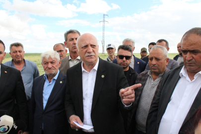 Şemsi Bayraktar: Aksaray'da 50 bin dekar alan doludan etkilendi, ürünler zarar gördü