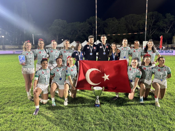 Kadın 7’li Ragbi Milli Takımı namağlup şampiyon oldu