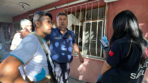 İstanubul - Avcılar'da babasını evde yalnız bıraktı; sağlık ekiplerini azarladı; komşularıyla tartıştı