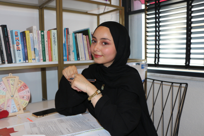 Disleksi hastası Dilara, kendisi gibi çocuklara umut oluyor