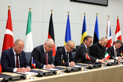 Bakan Güler, Brüksel'de ‘Elektromanyetik Harp Koalisyonu Niyet Mektubu İmza Töreni’ne katıldı