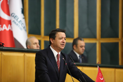 Arıkan, Davutoğlu ve Babacan grup toplantısında konuştu