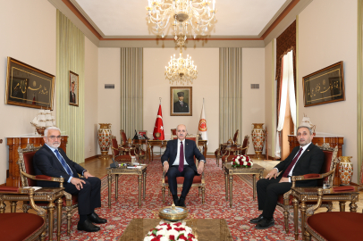 TBMM Başkanı Kurtulmuş, Yapıcıoğlu'nu kabul etti