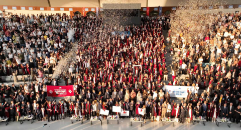 Hasan Kalyoncu Üniversitesi'nde mezuniyet coşkusu (görüntü eklendi)