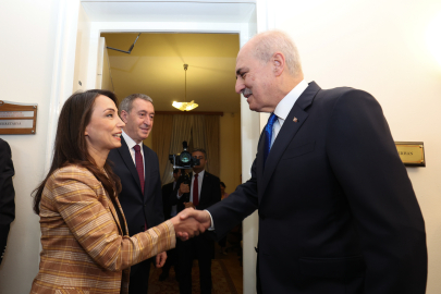 TBMM Başkanı Kurtulmuş, DEM Parti’yi ziyaret etti