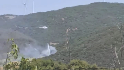 Gaziantep’te orman yangını 2,5 saatte söndürüldü