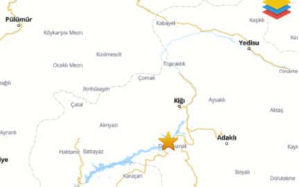 Bingöl'de 4.4 büyüklüğünde deprem