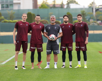 Trabzonspor akşam antrenmanını tamamladı