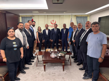AKKAV heyeti, BBP lideri Destici’ye ziyaret etti