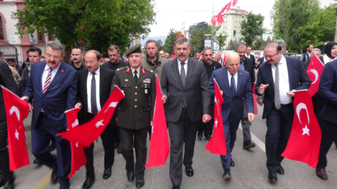 Atatürk'ün Erzurum'a gelişinin 106'ncı yıl dönümü kutlandı