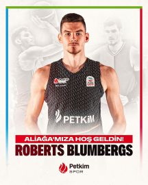 Petkimspor'da Blumbergs tamam