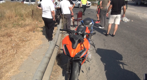 İstanbul - Silivri'de motosiklet kazası: Dakikalarca 'Böyle birşey olamaz' diyerek ağladı