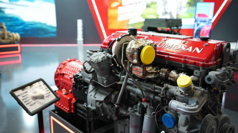 TÜMOSAN, IDEF'te silahlı insansız deniz aracı TMSN460 MARİN motorunu tanıttı