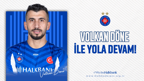 Halkbank, Volkan Döne ile sözleşme yeniledi