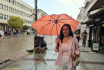 Edirne'de sağanak etkili oldu