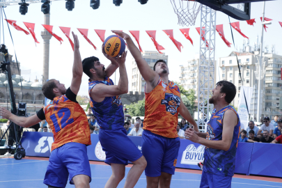 Kayseri’de 3x3 Uluslararası Basketbol Turnuvası başladı