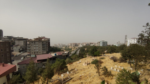 Şırnak’ta toz taşınımı