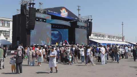 İstanbul - Teknofest Mavi Vatan'da son gün heyecanı / Dron görüntüsü eklendi