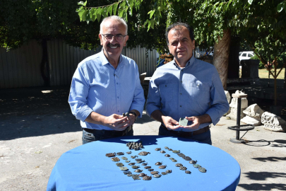 Smyrna Antik Kenti'nde İzmir'in tekstil kenti olduğunu gösteren objeler bulundu / Ek fotoğraflar