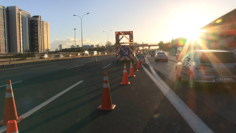 İstanbul - Tour De France bisiklet yarışı nedeniyle FSM Köprüsü Anadolu geçişi trafiğe kapatıldı