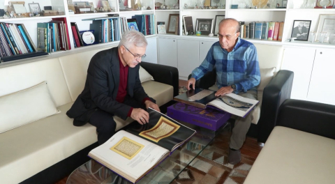 'İlahi Çizgiler: Hat Sanatının Öncüleri’ kitabı okurlarla buluştu