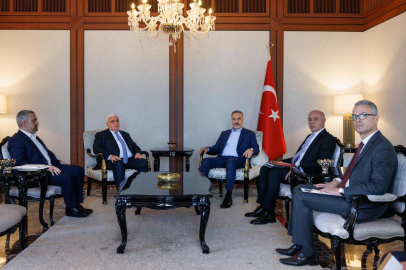 Bakan Fidan, Haşdi Şabi Komisyonu Başkanı el-Feyyad'ı kabul etti