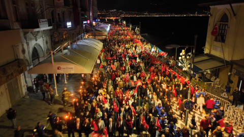 İzmir’de Cumhuriyet’in 102’nci yıl coşkusu / Ek fotoğraflar