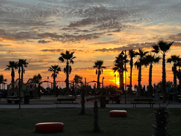 Gün batımı Hatay'da görsel şölene dönüştü / Video eklendi