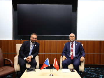 Bakan Işıkhan, Finlandiyalı mevkidaşı Laasonen ile görüştü (2)