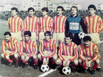 Karaciğer nakli olan Kayserisporlu eski futbolcunun kaligrafi sergisi / Ek fotoğraflar