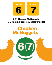 McDonald’s ‘6-7’ akımına özel kampanyasını duyurdu
