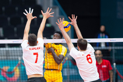 Erkek Volaybol Milli Takımımız, Çad'ı 3-0 mağlup etti