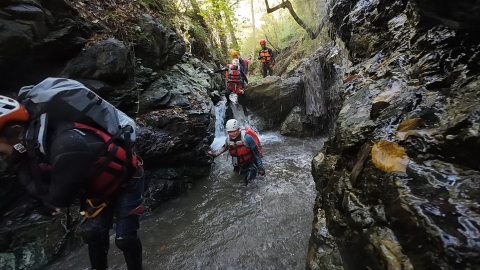 Amanos Dağları eteklerindeki Karaçay Vadisi'nde 7 yeni şelale keşfedildi