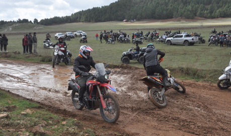 Amanoslar'da Off- Road gösterisi