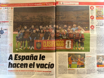 A Milli Futbol Takımı, İspanya basınında geniş yer kapladı
