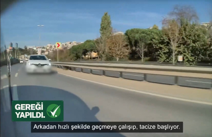 İstanbul- Bakan Yerlikaya: Sarıyer'de tartıştığı sürücünün önünü kesen kişi yakalandı