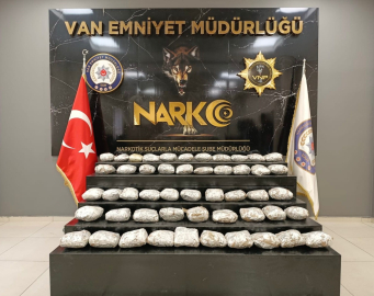 Van'da 134 kilo uyuşturucu ele geçirildi; 6 tutuklama