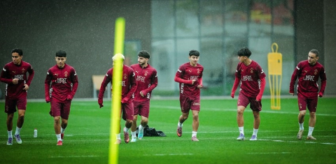 Galatasaray, Fenerbahçe derbisi hazırlıklarını sürdürdü