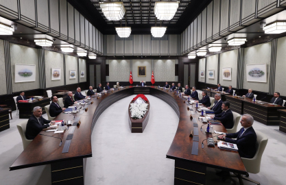 Cumhurbaşkanlığı Kabinesi toplandı